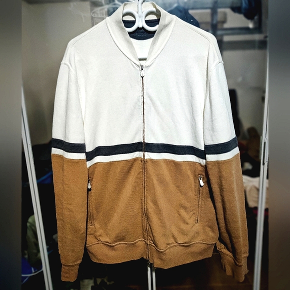 Brunello cucinelli full zip cardigan